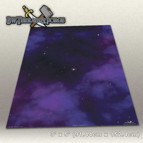 Forge Mats: Deep Space - space themed gaming mat - bw-terrain-forge