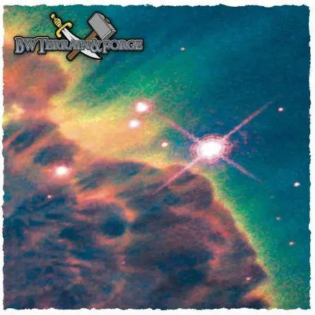 Forge Mats: Encounter At Nebula LV-2463 - space themed gaming mat - bw-terrain-forge