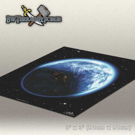 Forge Mats: Orbital Pursuit - space themed gaming mat - bw-terrain-forge