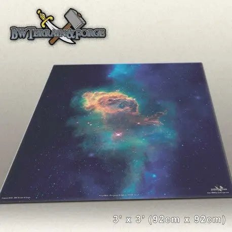 Forge Mats: Encounter at Nebula LV-2463 Space Mat - BW Terrain & Forge