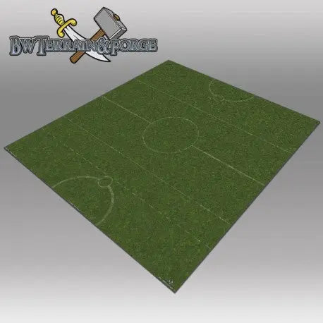 Forge Mats: Grass Land Pitch 36 x 36 for Guild Ball - bw-terrain-forge