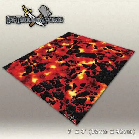 Forge Mats: Inferno Volcanic Lava Gaming Mat - view 1