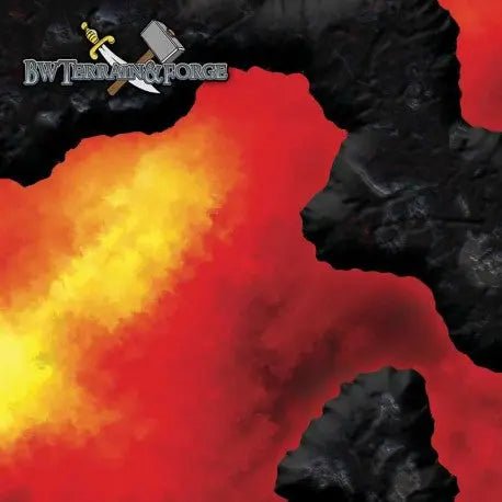 Forge Mats: Inferno Volcanic Lava Gaming Mat - view 5