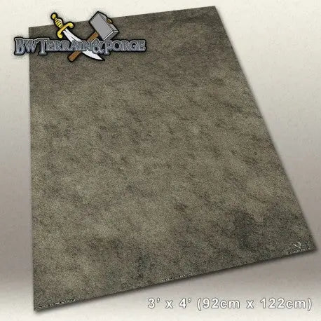Forge Mats: Wasteland - Desolate Badlands Themed Gaming Mat - bw-terrain-forge