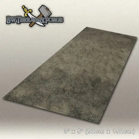 Forge Mats: Wasteland - Desolate Badlands Themed Gaming Mat - bw-terrain-forge