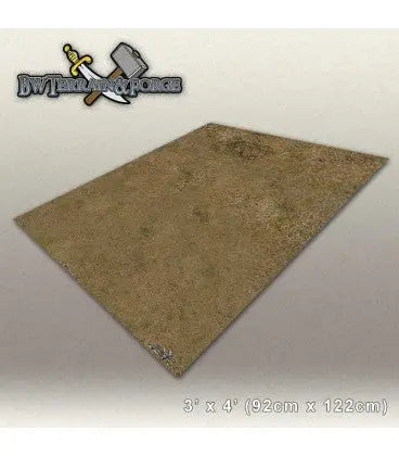 Forge Mats: Western Frontier - Southwestern prairie themed terrain mat - bw-terrain-forge