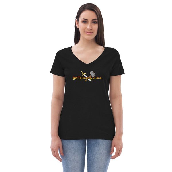 BWTF Women’s recycled v-neck t-shirt